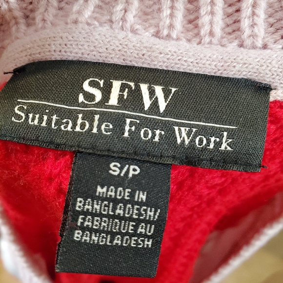 SFW Retro Knit Sweater - Picture 7 of 7